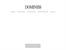 Tablet Screenshot of dominiss.ua